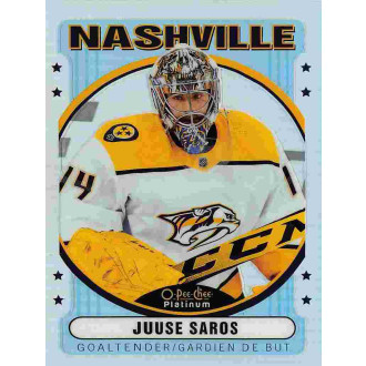 Insertní karty - Saros Juuse - 2021-22 O-Pee-Chee Platinum Retro Rainbow No.R28