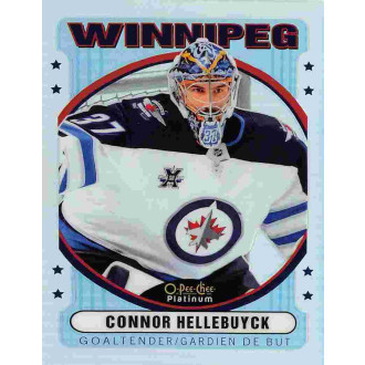 Insertní karty - Hellebuyck Connor - 2021-22 O-Pee-Chee Platinum Retro Rainbow No.R41