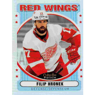 Insertní karty - Hronek Filip - 2021-22 O-Pee-Chee Platinum Retro Rainbow No.R45