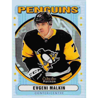 Insertní karty - Malkin Evgeni - 2021-22 O-Pee-Chee Platinum Retro Rainbow No.R55