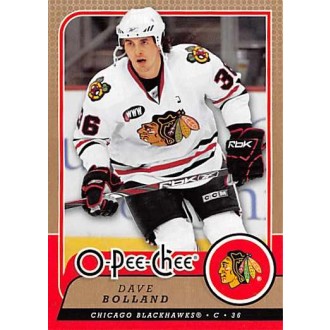 Řadové karty - Bolland Dave - 2008-09 O-Pee-Chee No.198