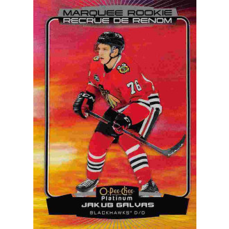 Paralelní karty - Galvas Jakub - 2022-23 O-Pee-Chee Platinum Marquee Rookies Sunset No.253