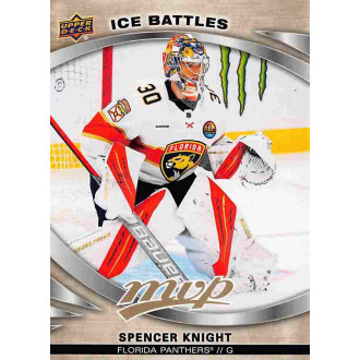 Paralelní karty - Knight Spencer - 2023-24 MVP Gold Ice Battles No.147