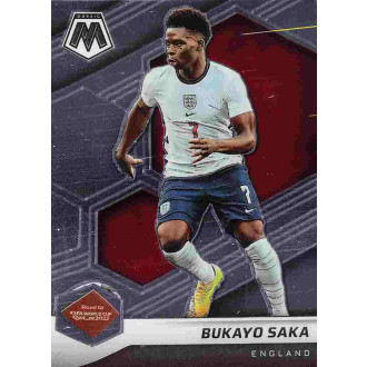 World Cup - Mistrovství světa - Saka Bukayo - 2021-22 Panini Mosaic Road to FIFA World Cup No.40