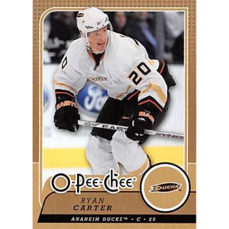 Řadové karty - Carter Ryan - 2008-09 O-Pee-Chee No.336