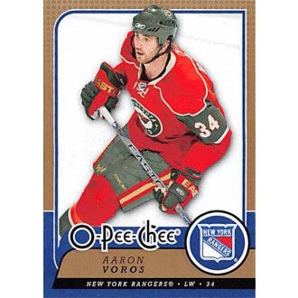 Řadové karty - Voros Aaron - 2008-09 O-Pee-Chee No.363