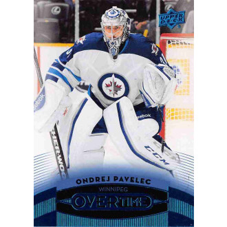 Paralelní karty - Pavelec Ondřej - 2015-16 Overtime Blue No.146