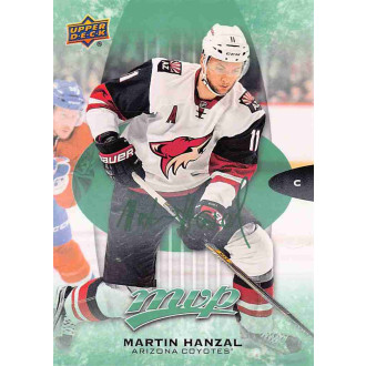 Paralelní karty - Hanzal Martin - 2016-17 MVP Green No.89