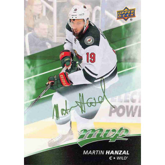 Paralelní karty - Hanzal Martin - 2017-18 MVP Green Script No.33