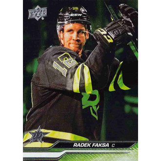 Paralelní karty - Faksa Radek - 2023-24 Upper Deck Silver Foil No.59