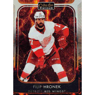 Paralelní karty - Hronek Filip - 2021-22 O-Pee-Chee Platinum Hot Magma No.116
