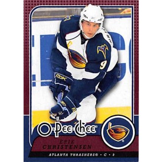 Řadové karty - Christensen Erik - 2008-09 O-Pee-Chee No.707