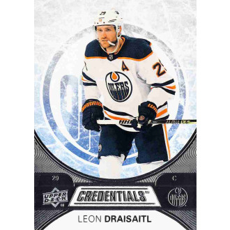 Řadové karty - Draisaitl Leon - 2021-22 Credentials No.18