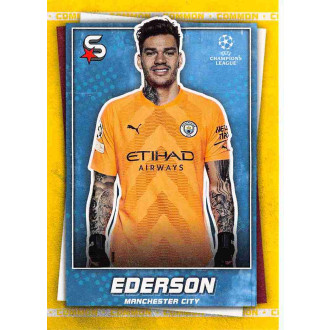 Champions League - Ederson - 2022-23 Topps UEFA Superstars Common Yellow No.1