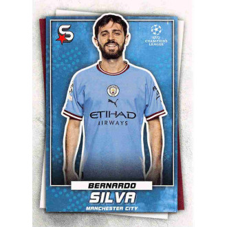 Champions League - Silva Bernardo - 2022-23 Topps UEFA Superstars No.7