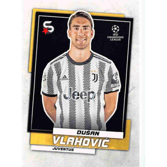Champions League - Vlahović Dušan - 2022-23 Topps UEFA Superstars No.93