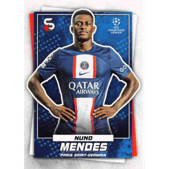 Champions League - Mendes Nuno - 2022-23 Topps UEFA Superstars No.129