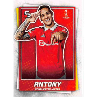 Champions League - Antony - 2022-23 Topps UEFA Superstars No.170