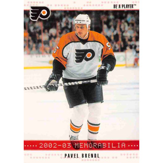 Paralelní karty - Brendl Pavel - 2002-03 BAP Memorabilia Ruby No.50