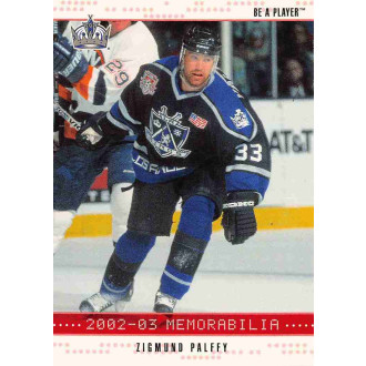 Paralelní karty - Pálffy Žigmund - 2002-03 BAP Memorabilia Ruby No.165