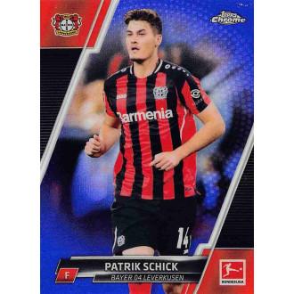 Německo - Schick Patrik - 2021-22 Topps Chrome Bundesliga Purple Refractor No.71
