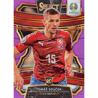 Evropa - Souček Tomáš - 2020-21 Panini Select UEFA Euro Preview Purple Prizm Terrace No.72