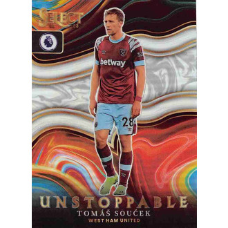 Anglická liga - Souček Tomáš - 2022-23 Panini Select Premier League Unstoppable No.10