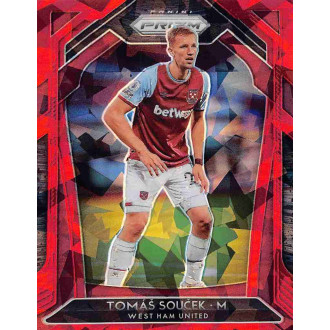 Anglická liga - Souček Tomáš - 2020-21 Panini Prizm Premier League Retail Red Ice Prizm No.185