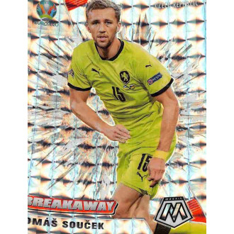 Evropa - Souček Tomáš - 2021-22 Panini Mosaic UEFA Euro 2020 Breakaway Silver Mosaic Prizm No.4