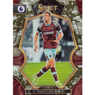 Anglická liga - Souček Tomáš - 2022-23 Panini Select Premier League Camo Prizm Mezzanine No.153