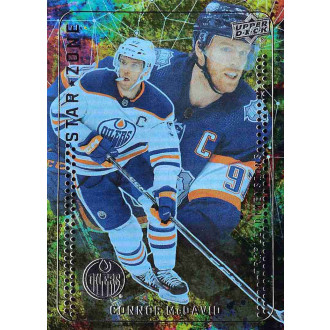 Insertní karty - McDavid Connor - 2023-24 Upper Deck Star Zone No.28