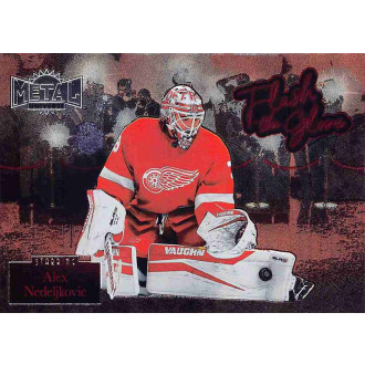 Insertní karty - Nedeljkovic Alex - 2022-23 Metal Universe Flash the Glove No.FL33