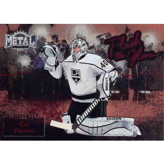 Insertní karty - Petersen Cal - 2022-23 Metal Universe Flash the Glove No.FL35