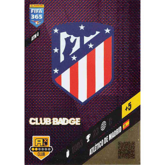 Panini FIFA 365 - Club Badge Atletico Madrid - 2024 Panini Adrenalyn XL FIFA 365 No.ATM4