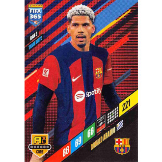 Panini FIFA 365 - Araujo Ronald - 2024 Panini Adrenalyn XL FIFA 365 No.BAR3