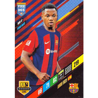 Panini FIFA 365 - Fati Ansu - 2024 Panini Adrenalyn XL FIFA 365 No.BAR17