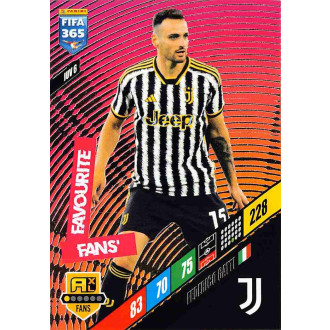 Panini FIFA 365 - Gatti Federico - 2024 Panini Adrenalyn XL FIFA 365 No.JUV6