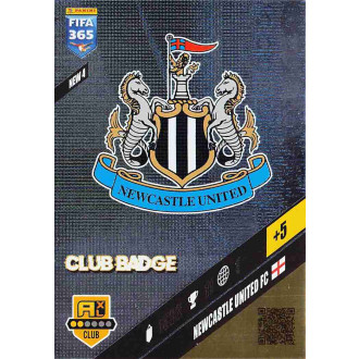 Panini FIFA 365 - Club Badge Newcastle - 2024 Panini Adrenalyn XL FIFA 365 No.NEW4