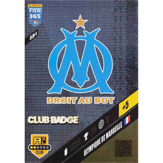 Panini FIFA 365 - Club Badge Olympique Marseille - 2024 Panini Adrenalyn XL FIFA 365 No.OLM4