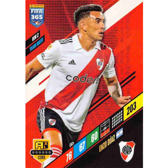 Panini FIFA 365 - Díaz Enzo - 2024 Panini Adrenalyn XL FIFA 365 No.RIV2