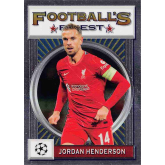 Champions League - Henderson Jordan - 2021-22 Topps Finest Flashbacks UCL No.175