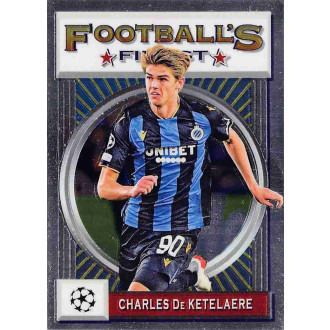 Champions League - De Ketelaere Charles - 2021-22 Topps Finest Flashbacks UCL No.185