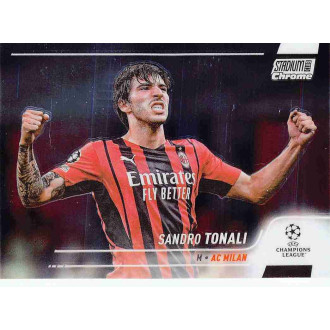 Champions League - Tonali Sandro - 2021-22 Stadium Club Chrome UCL No.55