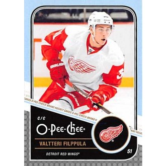 Řadové karty - Filppula Valtteri - 2011-12 O-Pee-Chee No.82