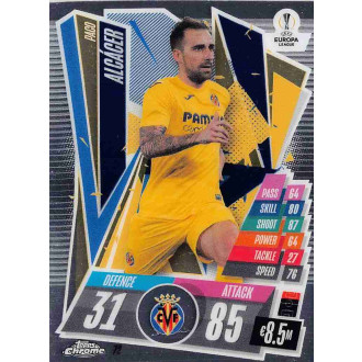 Champions League - Alcacer Paco - 2020-21 Topps Chrome Match Attax UCL No.72