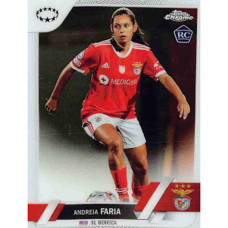 Champions League - Faria Andreia - 2022-23 Topps Chrome UEFA Women’s Champions League No.21