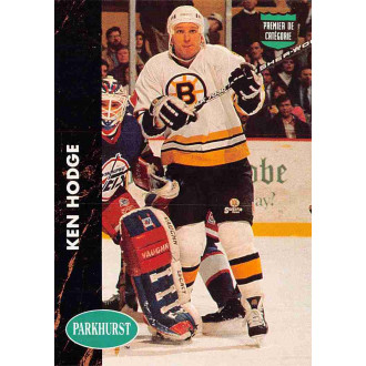 Insertní karty - Hodge Ken - 1991-92 Parkhurst French Collectibles No.PHC3