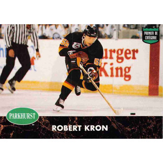 Insertní karty - Kron Robert - 1991-92 Parkhurst French Collectibles No.PHC4