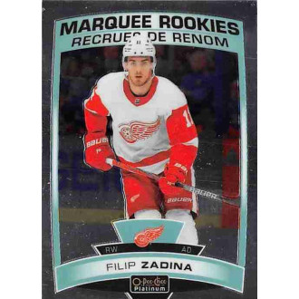 Řadové karty - Zadina Filip - 2019-20 O-Pee-Chee Platinum Marquee Rookies No.173