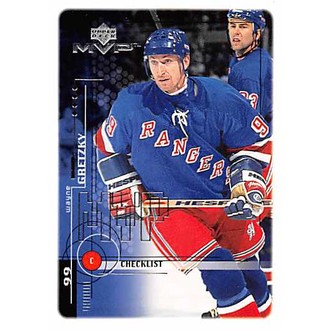 Řadové karty - Gretzky Wayne - 1998-99 MVP No.218